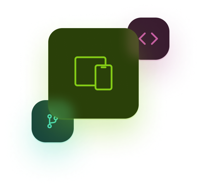 هنا يتم تطوير المنتج ببناء الأنظمة وقواعد البيانات وتطوير الواجهات مع الحرص على الأمان مع قابلية الاستخدام